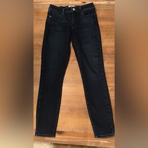 Paige Dark Wash Verdugo Ankle Jeans 26